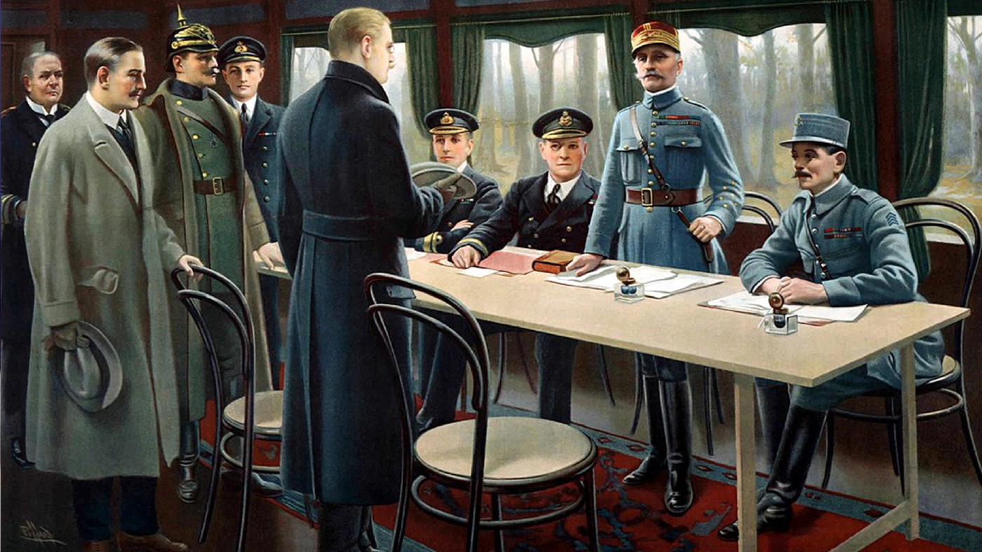 วันนี้ในอดีต " 11 พฤศจิกายน 2461 " สงบศึกสงครามโลกครั้งที่ 1 