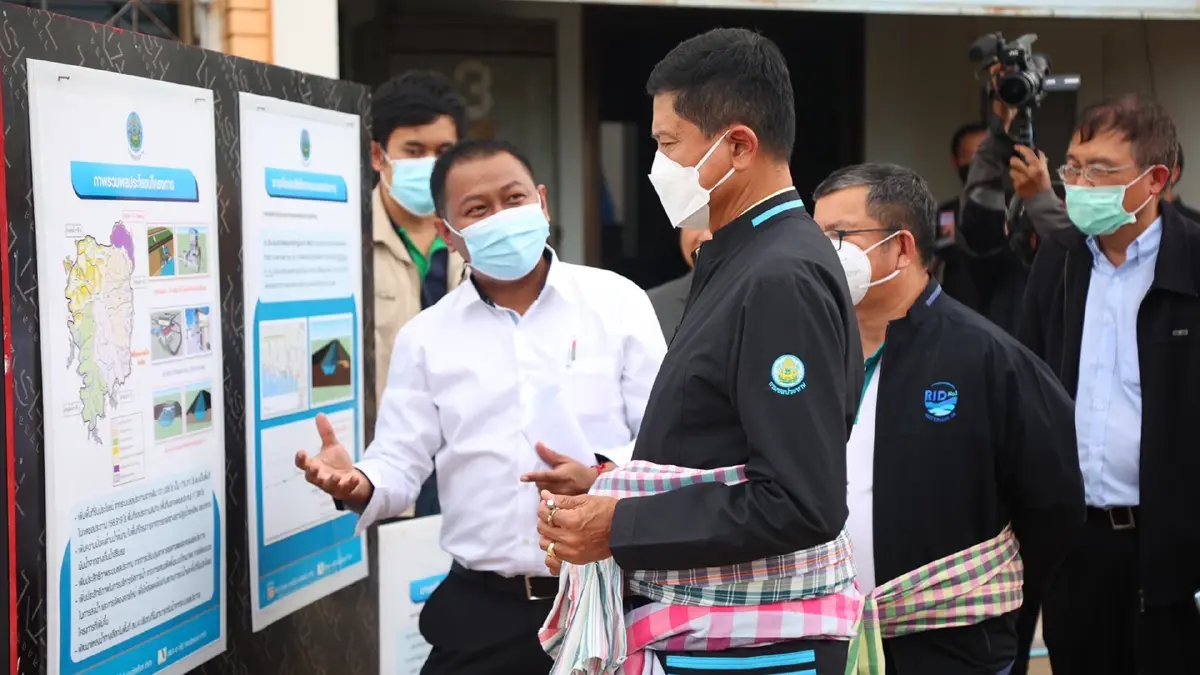 ชลประทาน เล็งปรับปรุงระบบส่งน้ำโครงการฯโดมน้อย จ.อุบลฯ