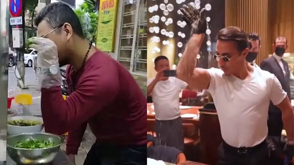 ซอลต์เบเป็นเหตุ พ่อค้าก๋วยเตี๋ยวเวียดนามโดนเรียกสอบ