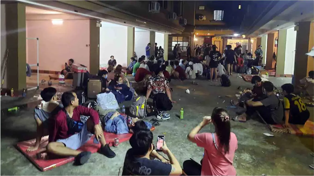 นายทุนจีนปล่อยคนไทยที่ถูกกักขังเพิ่ม 43 รายถูกนำทิ้งกลางตลาดพนมเปญ