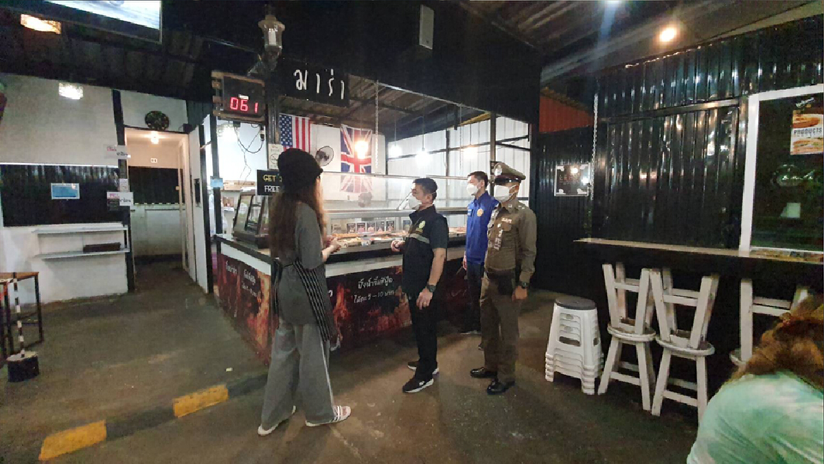 บูรณาการร่วมกวดขันร้านอาหาร-ป้องกันโควิดระบาด