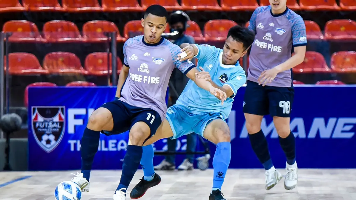 บลูเวฟถล่มมอภาคฯ8-1นำฝูงฟุตซอลไทยลีกต่อ บลูเวฟถล่มมอภาคฯ8-1นำฝูงฟุตซอลไทยลีกต่อ