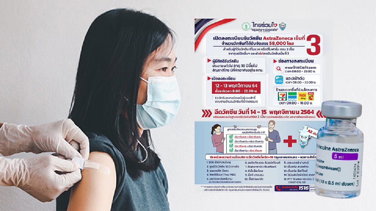 รองโฆษกรัฐบาล เชิญชวนลงทะเบียนฉีดวัคซีนกระตุ้นเข็ม 3 "ไทยร่วมใจ" รองโฆษกรัฐบาล เชิญชวนลงทะเบียนฉีดวัคซีนกระตุ้นเข็ม 3 "ไทยร่วมใจ"