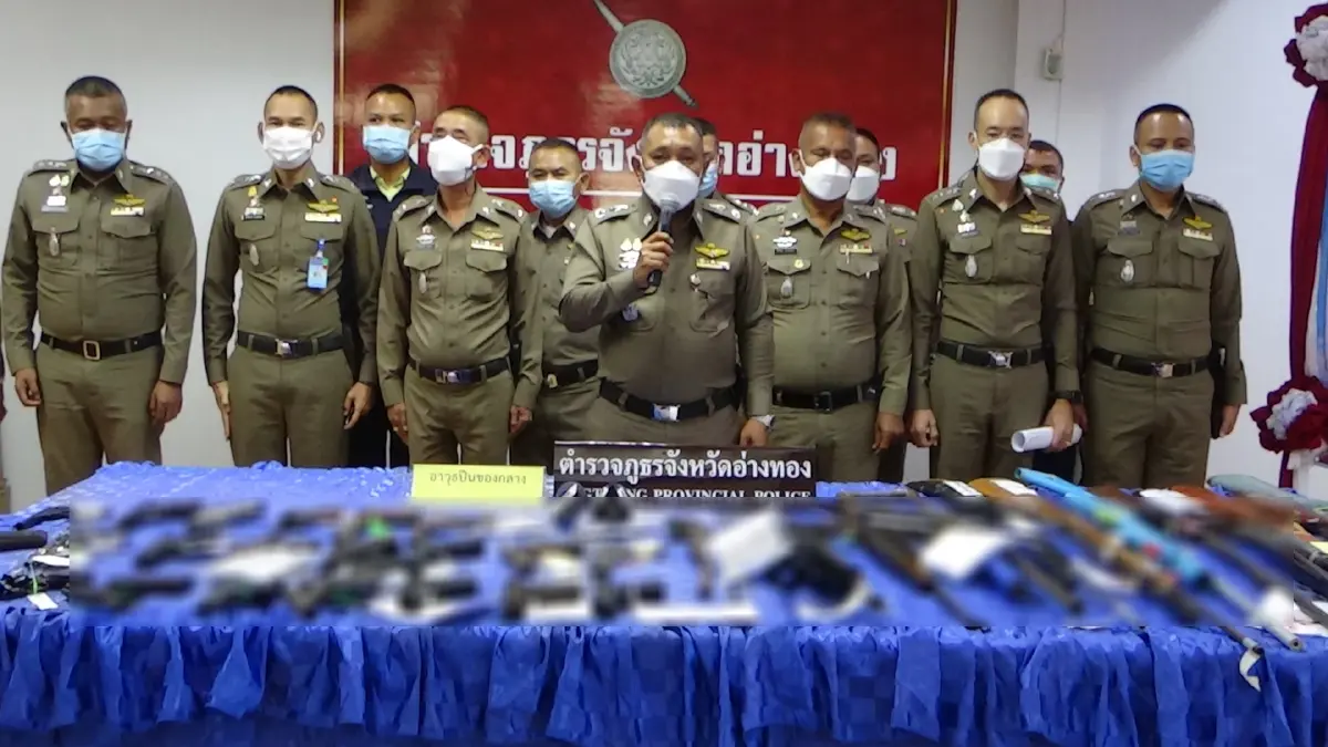 ระดมกวาดล้างก่อนการเลือกตั้ง อบต.ได้ของกลางจำนวนมาก