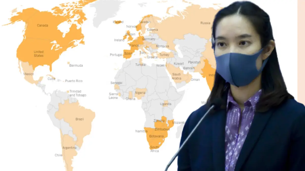 ศบค. เผย ไวรัส "โอมิครอน" ลามแล้ว 70 ประเทศ ทั่วโลก ส่วนในไทย พบ 11 ราย