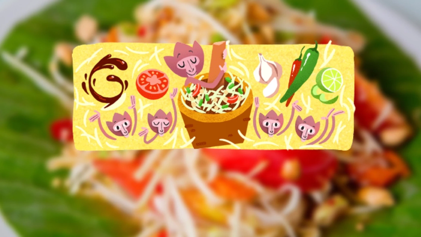 ฮือฮา! "กูเกิล" ร่วมเฉลิมฉลอง "วันส้มตำ" อาหารยอดนิยมคนไทย