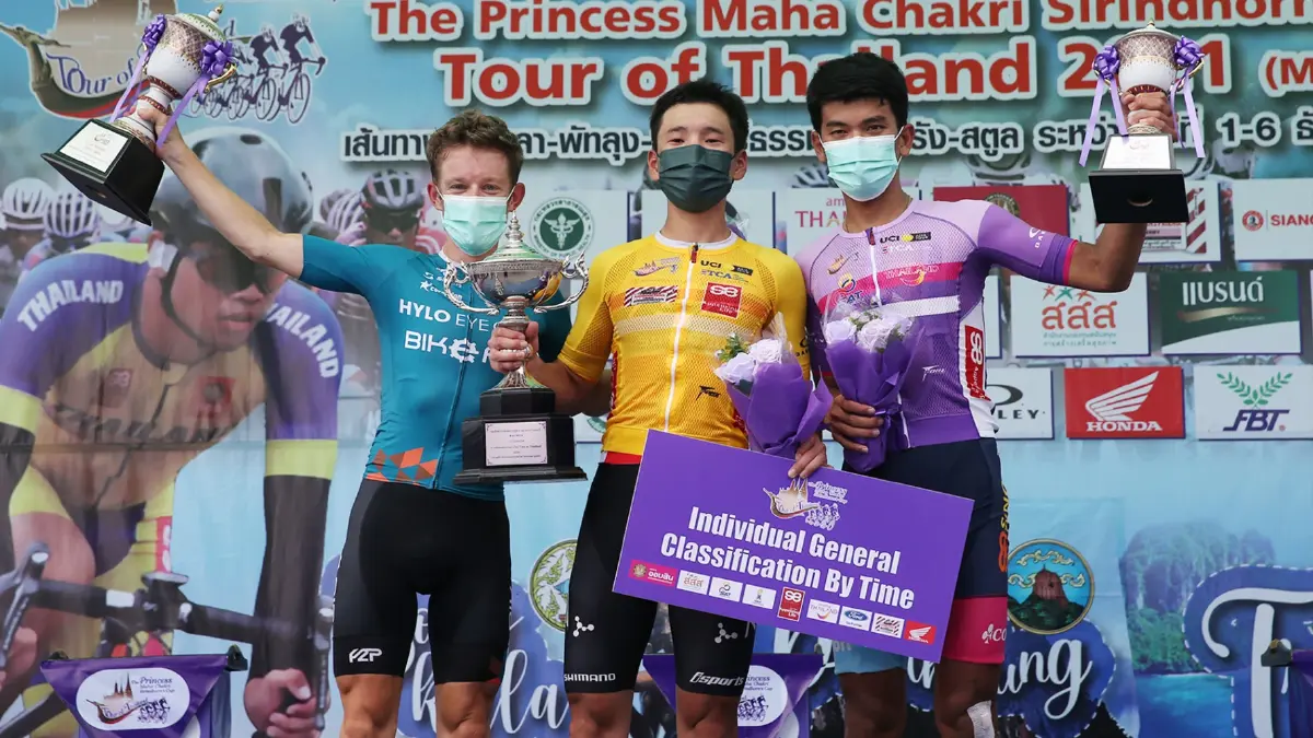 นักปั่นมองโกเลียซิวแชมป์ "ทัวร์ออฟไทยแลนด์" ยูซีไอยกนิ้วไทยจัดแข่งเยี่ยม