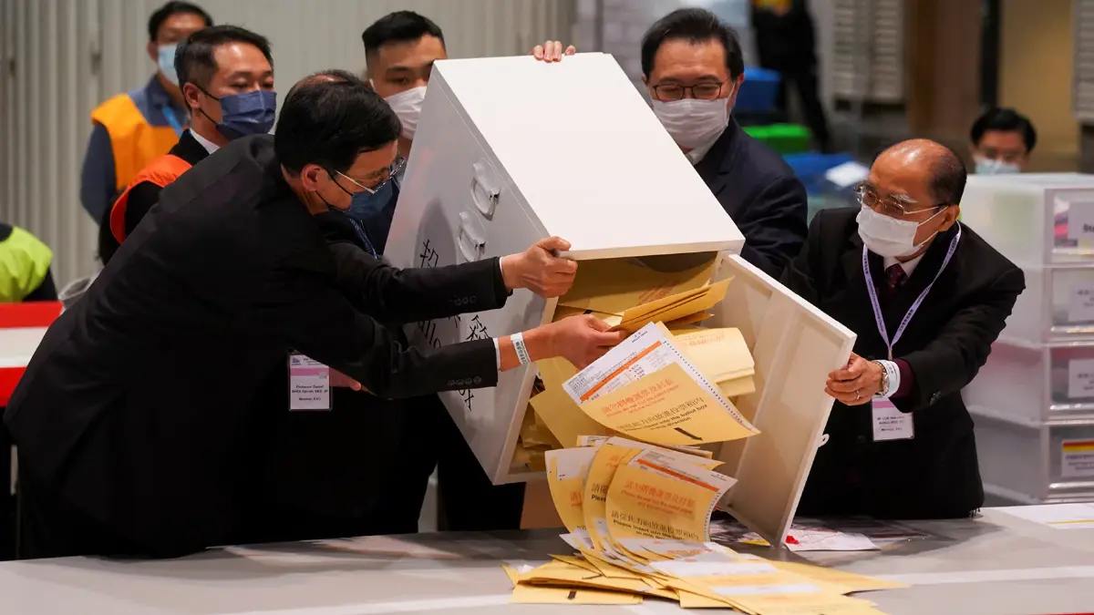 เลือกตั้งฮ่องกงระบบไร้ฝ่ายค้านสุดเงียบเหงา ประชาชนพากันเมิน เลือกตั้งฮ่องกงระบบไร้ฝ่ายค้านสุดเงียบเหงา ประชาชนพากันเมิน