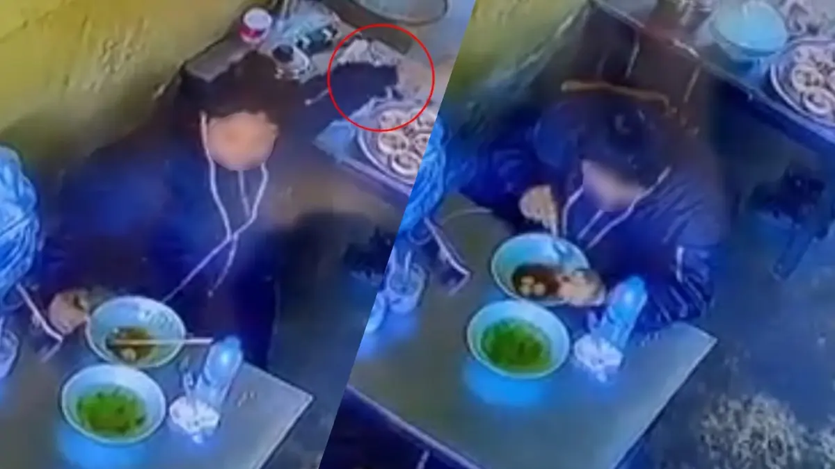 ประจาน "ลูกค้าสาว" ทำเนียนกินก๋วยเตี๋ยวลัก "มือถือ" คุณลุงเจ้าของร้าน ประจาน "ลูกค้าสาว" ทำเนียนกินก๋วยเตี๋ยวลัก "มือถือ" คุณลุงเจ้าของร้าน