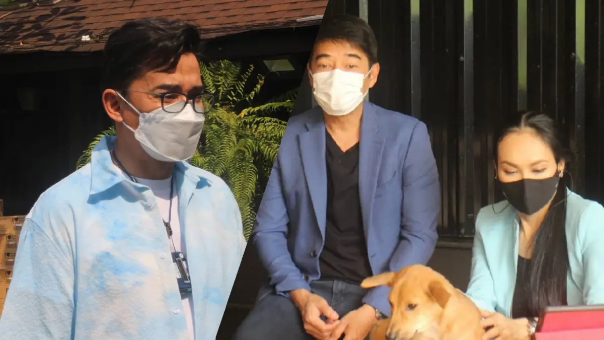 ก้อง สหรัถ -นีโน่ เมทนี คุณจิ๋ว แห่งมูลนิธิคุณ ช่วยเหลือน้องหมา-แมว ไร้บ้าน