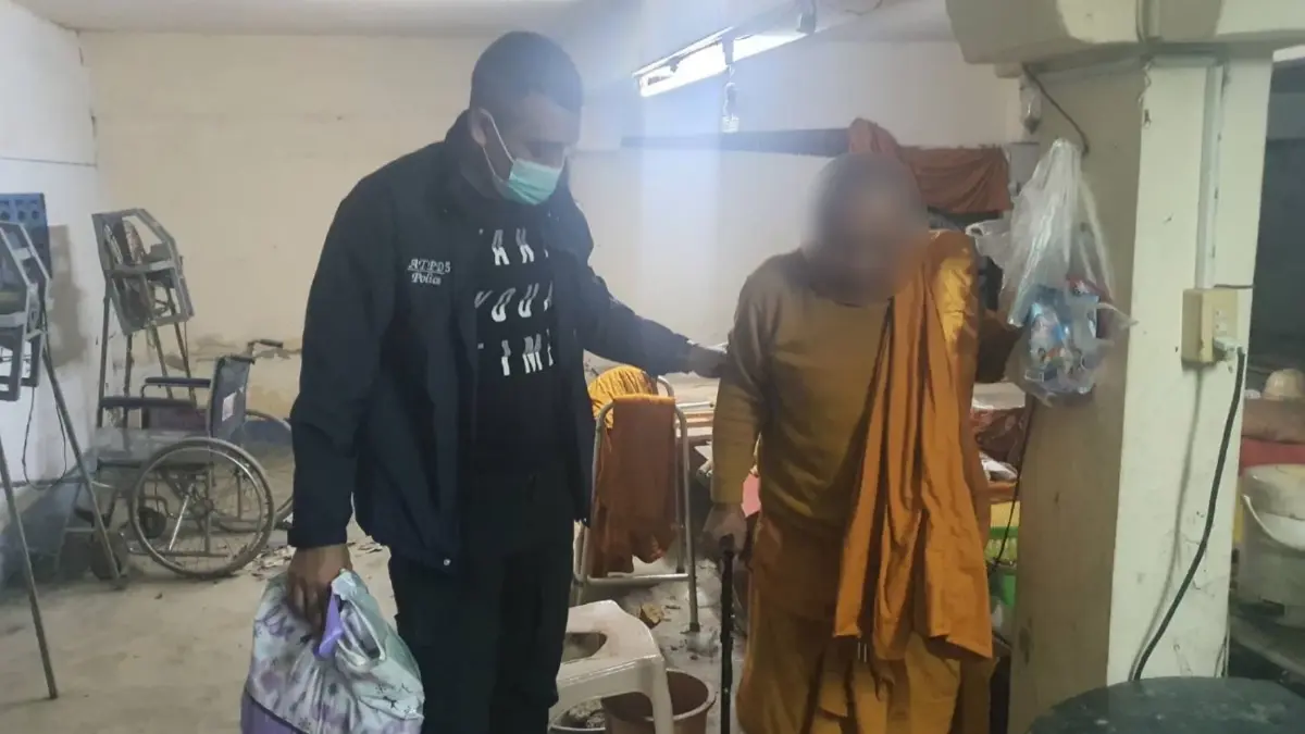 ไม่รอด! ตร.บุกจับกุม "พระสงฆ์" หลบหนีคดีฆ่า "น้องชาย" นาน 10 ปี