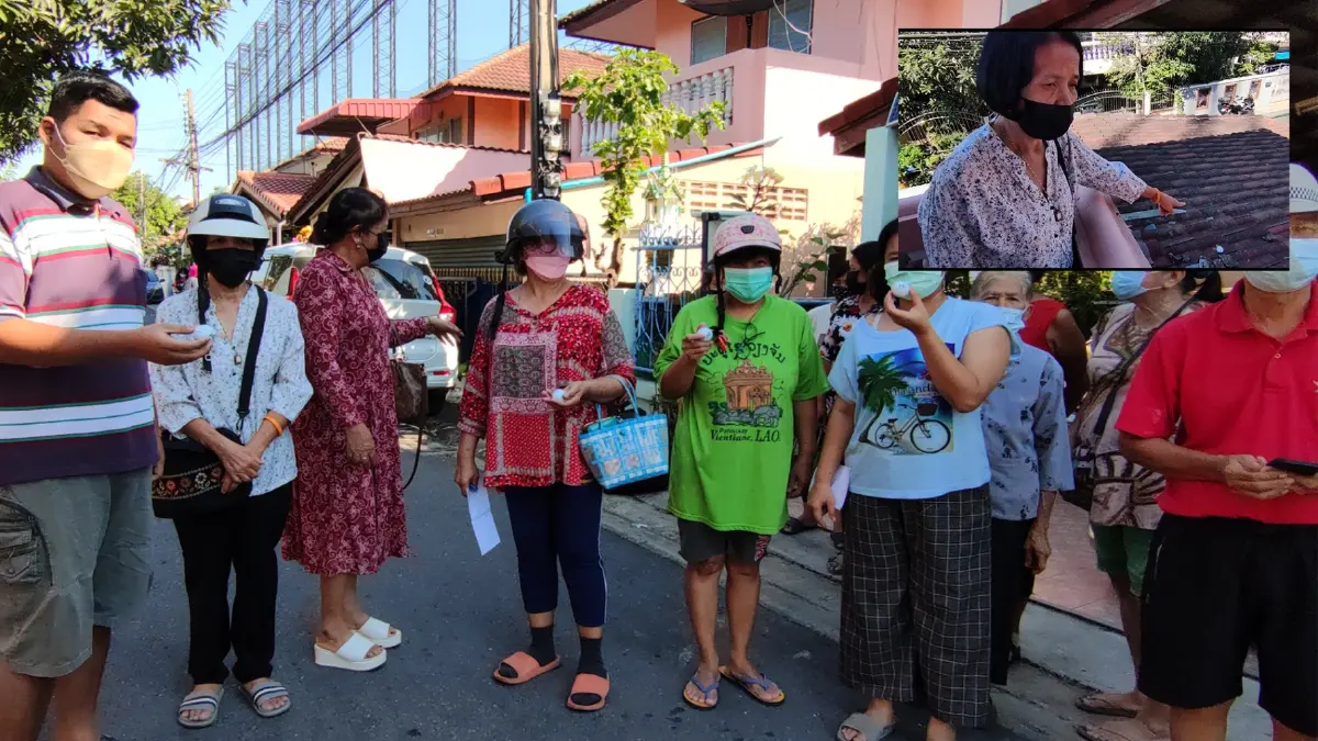 ลูกบ้านจูงมือผู้ช่วย ส.ส.ร้องเรียนฯ อันตรายสนามกอล์ฟ
