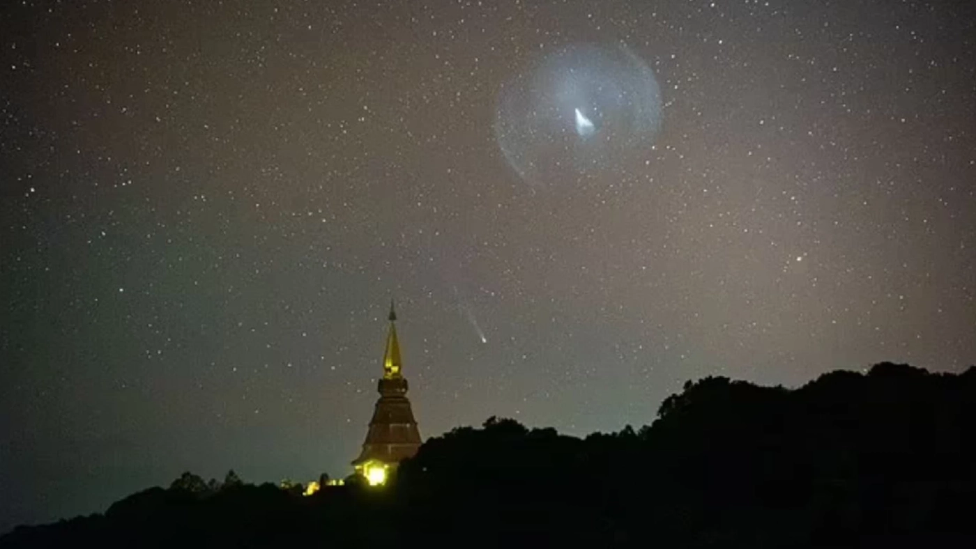 นาซาแชร์ภาพ "ลีโอนาร์ด" ที่ดอยอินทนนท์