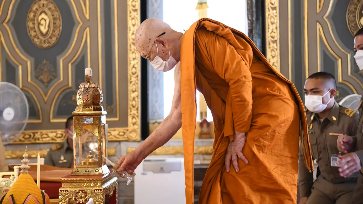 สมเด็จพระสังฆราชฯ “ประทานไฟพระฤกษ์” จุดในพิธีสวดมนต์ข้ามปี สมเด็จพระสังฆราชฯ “ประทานไฟพระฤกษ์” จุดในพิธีสวดมนต์ข้ามปี