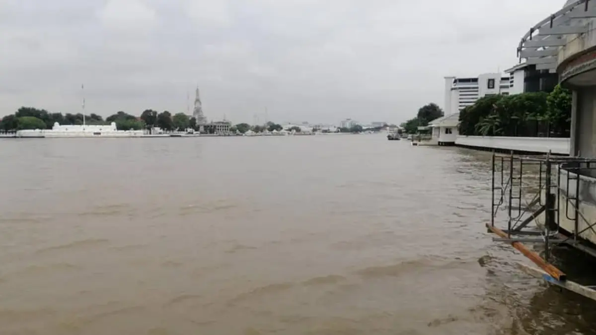 น้ำทะเลหนุนสูงวันนี้!! กรมอุทกศาสตร์ ประกาศเตือน ริมเจ้าพระยาเฝ้าระวัง