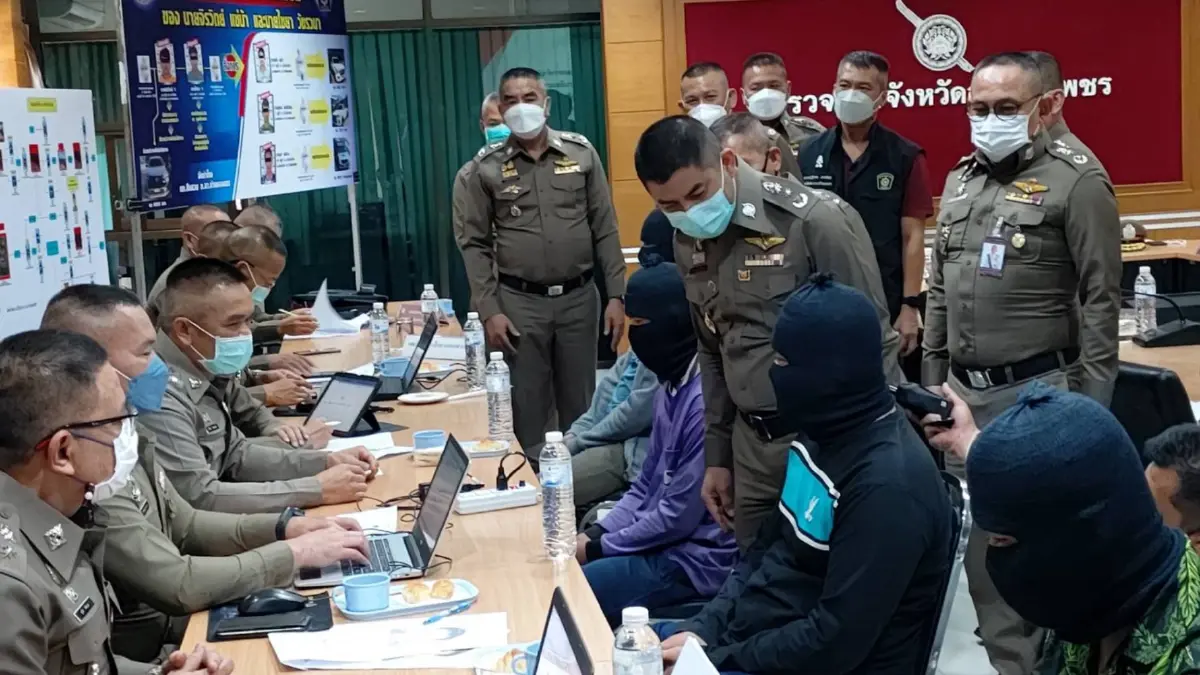 "บิ๊กโจ๊ก" แถลงรวบ 6 ผตห. ขบวนการลอบขนต่างด้าวแล้วเกิดอุบัติเหตุเสียชีวิต