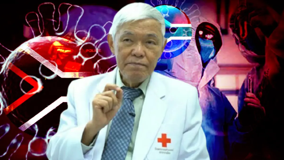 "หมอยง" แนะฉีดวัคซีนช่วยลดความรุนแรงหากติดโควิดสายพันธุ์ "โอมิครอน"
