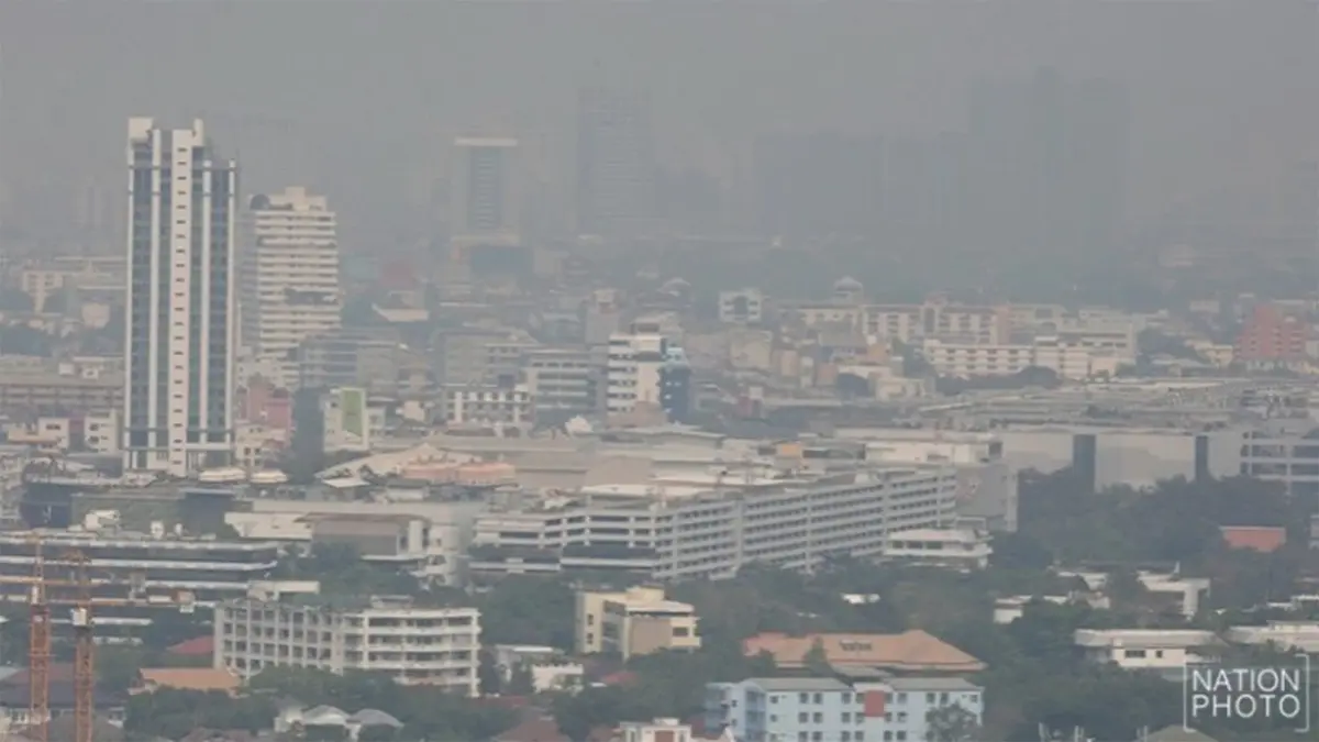 ค่าฝุ่น PM2.5 เกินมาตรฐาน 65 พื้นที่ ปชช.ระวังสุขภาพ ค่าฝุ่น PM2.5 เกินมาตรฐาน 65 พื้นที่ ปชช.ระวังสุขภาพ