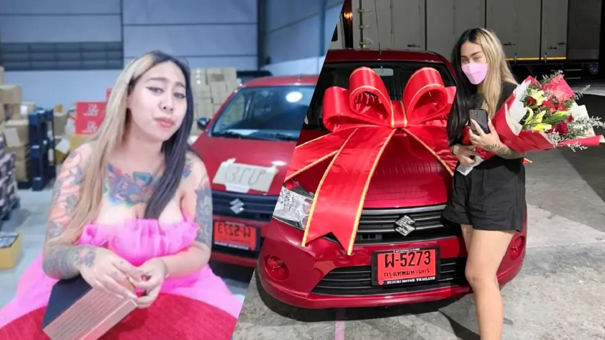 สาวดวงเฮงกล่องสุ่ม ‘พิมรี่พาย’ ประกาศขายรถป้ายแดง สาวดวงเฮงกล่องสุ่ม ‘พิมรี่พาย’ ประกาศขายรถป้ายแดง