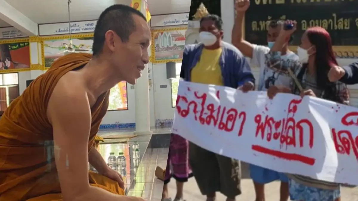 "พระเล็ก" ส่งพระเลขาเข้าวัดป่าแพงศรี ด้านชาวบ้านลุกฮือขับไล่