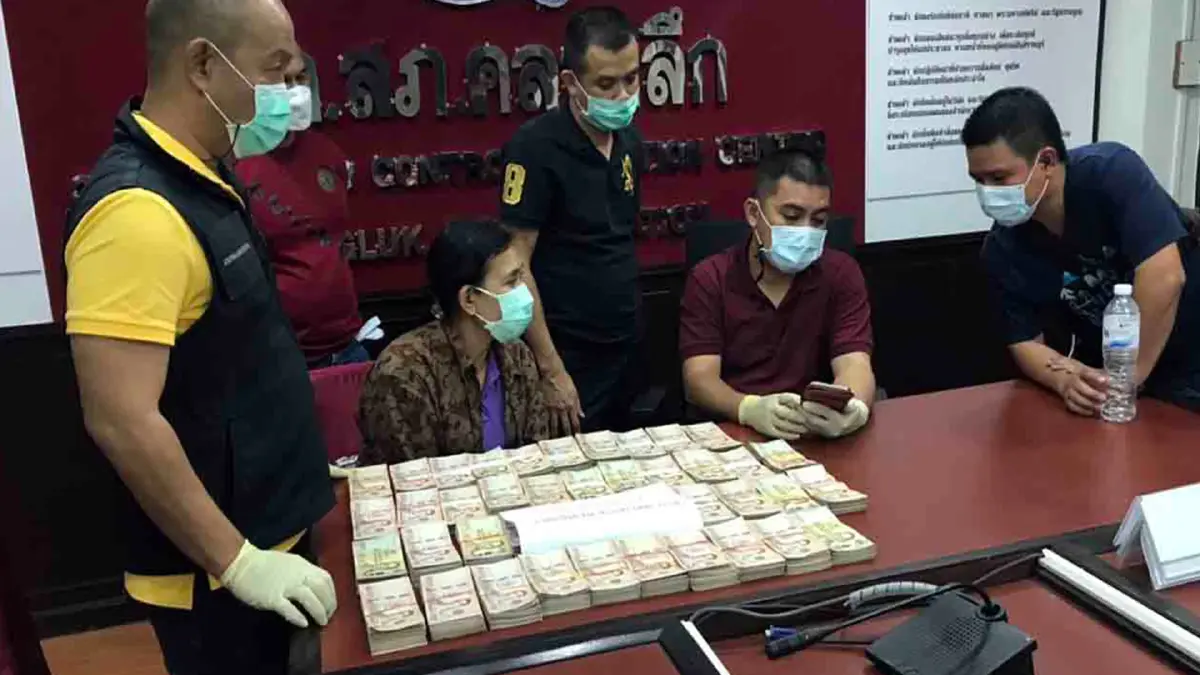 ขยายผลแก๊งคอลเซ็นเตอร์ ตรวจยึดเงินผู้ต้องหาชาวกัมพูชา เพิ่มอีก 4.2 ล้านบาท