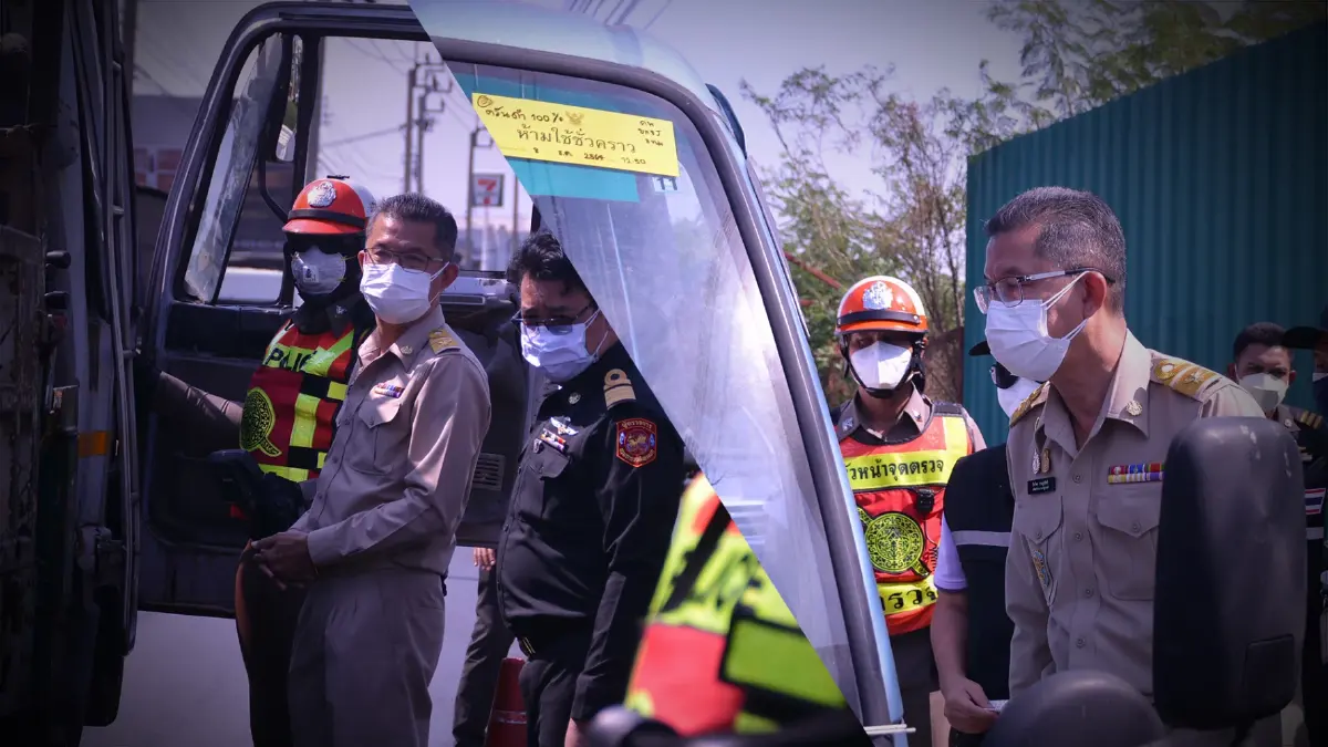 เข้มมาตรการลดฝุ่น PM2.5 ตั้งจุดตรวจควันดำ เจอจับ-ปรับจริง