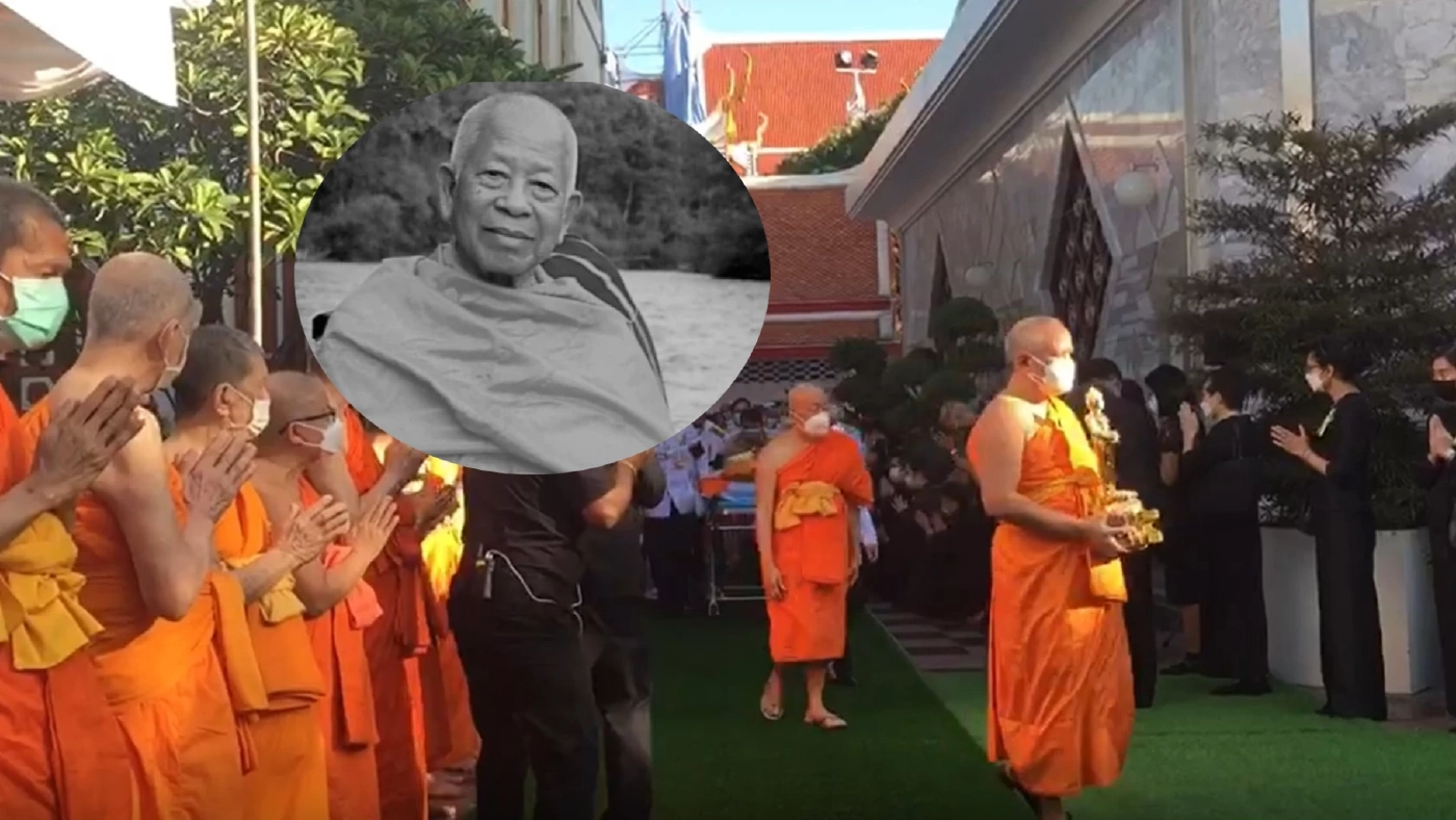 เคลื่อนสรีระสังขาร ”สมเด็จช่วง” จากศิริราชไปวัดปากน้ำ ลูกศิษย์แห่รับแน่น