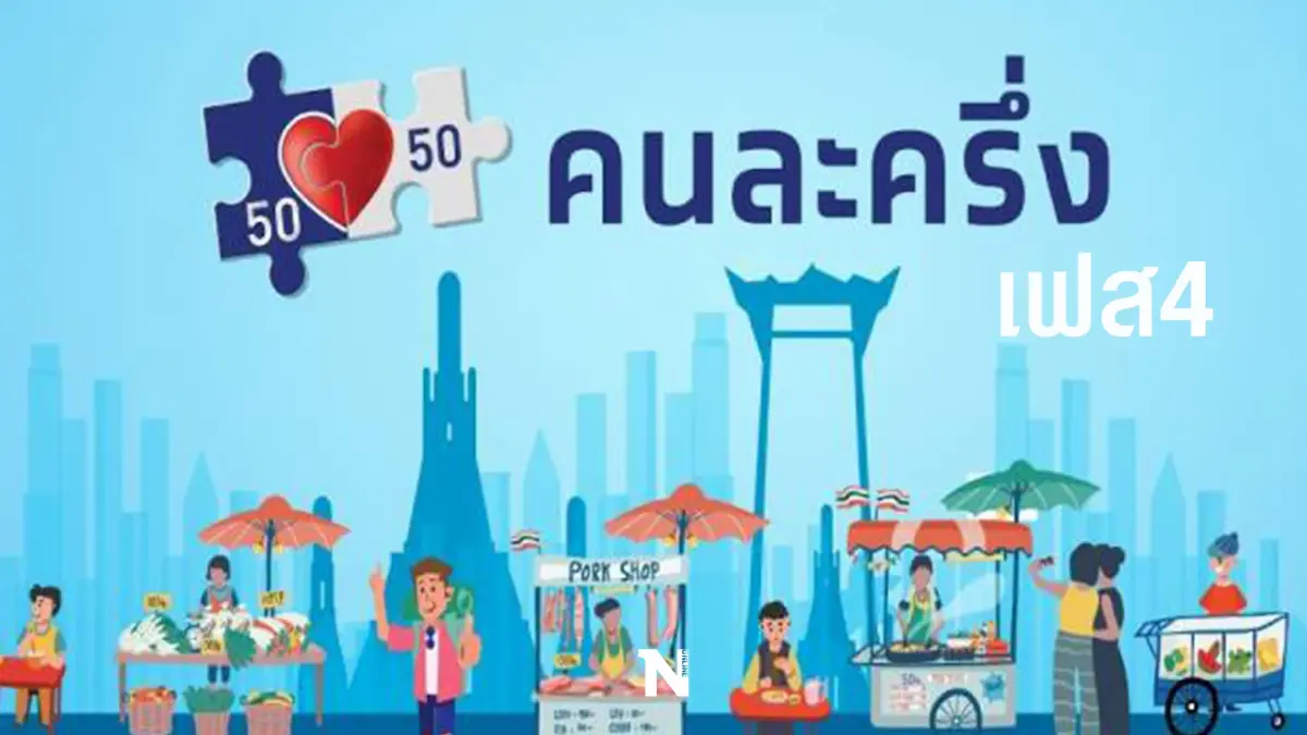 นายกฯสั่งเร่งมาตรการลดภาระปชช. เปิดลงทะเบียน"คนละครึ่งเฟส4" 14ก.พ.นี้