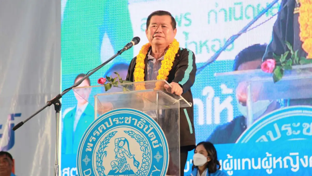 “นิพนธ์”อ้อนขอเสียงคนสงขลา โวผลงานประชาธิปัตย์ จับต้องได้
