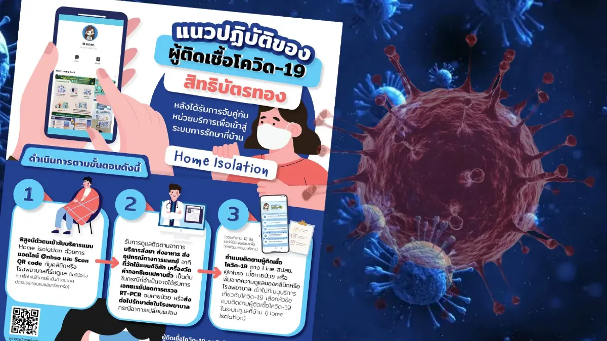 แนวปฏิบัติของ ผู้ติดเชื้อโควิด-19 "สิทธิบัตรทอง" แนวปฏิบัติของ ผู้ติดเชื้อโควิด-19 "สิทธิบัตรทอง"