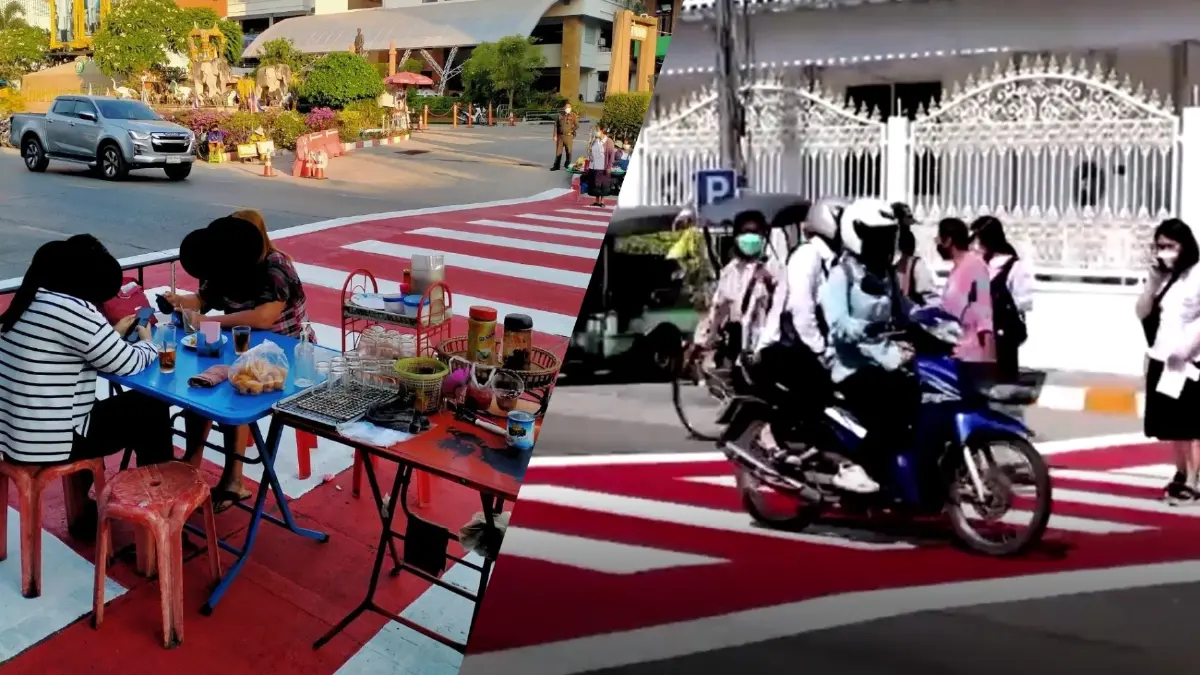 ไม่รอด! สั่งปรับ "ร้านกาแฟ" วางโต๊ะเก้าอี้ขวาง "ทางม้าลาย" หน้าโรงพยาบาล