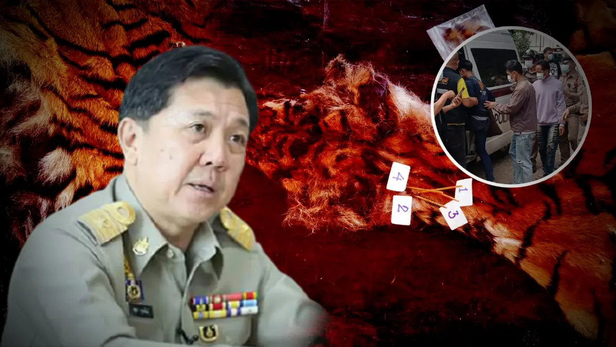 ปลัด ทส. เผย "วราวุธ" สั่งดำเนินคดีฆ่า "เสือโคร่ง" ป่าทองผาภูมิ ถึงที่สุด