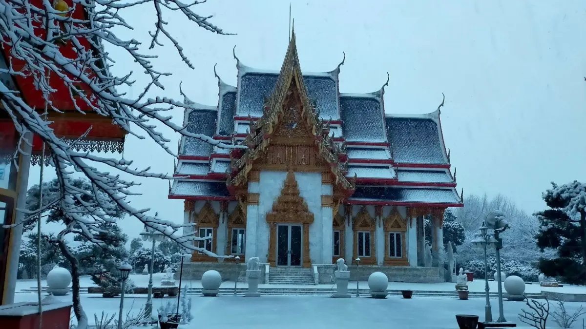 โซเชียลแชร์สนั่น "วัดไทย" ถูกหิมะปกคลุมสวยงามที่ประเทศญี่ปุ่น โซเชียลแชร์สนั่น "วัดไทย" ถูกหิมะปกคลุมสวยงามที่ประเทศญี่ปุ่น