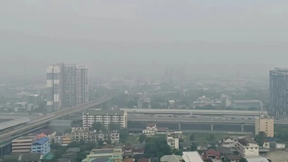 สภาพอากาศวันนี้ อุตุฯ เผย กทม. มีฝุ่นละอองขนาดเล็ก สะสมเพิ่มขึ้น