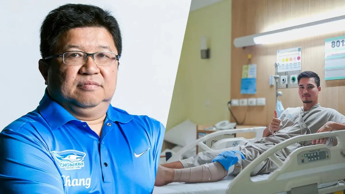 รอง ปธ. "ฉลามชล" แนะ ส.บอล ร่วมเยียวยา-หาทางออก กรณีนักเตะเจ็บจากทีมชาติ