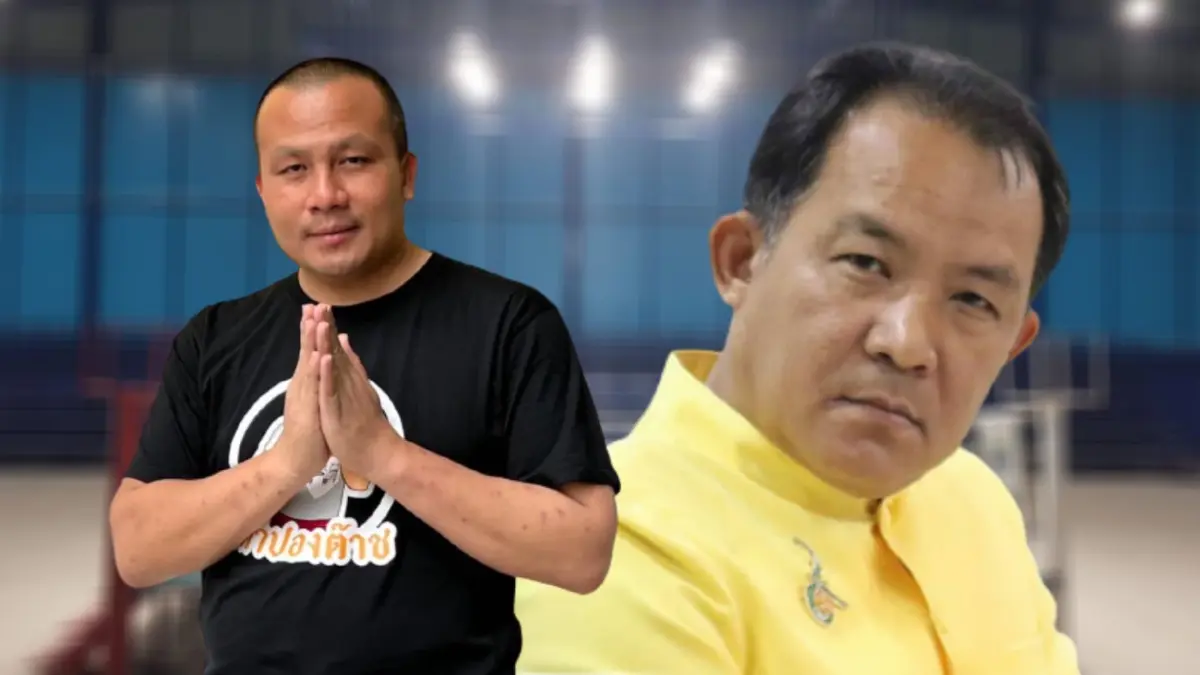 กล้ามั้ย! "ทิดสมปอง" ประกาศท้า "ศรีสุวรรณ" ต่อยมวยไทย 14 ก.พ.นี้ กล้ามั้ย! "ทิดสมปอง" ประกาศท้า "ศรีสุวรรณ" ต่อยมวยไทย 14 ก.พ.นี้