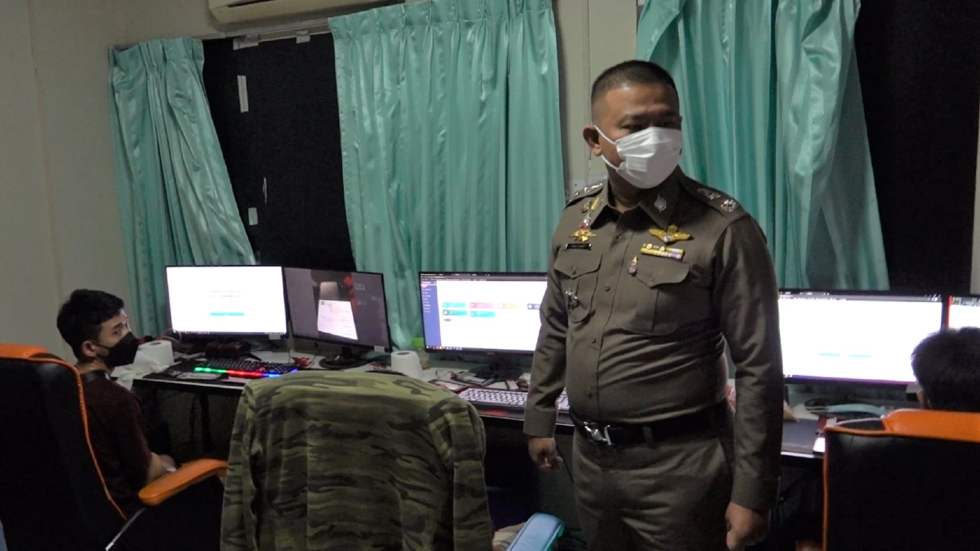 สืบภ.2ยกทีมจับเว็บพนันคาออฟฟิศพบเงินหมุนเวียน 100 ล้าน