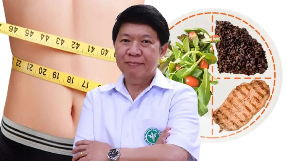 กรมอนามัยแนะ คุมน้ำหนักหลังปีใหม่  ด้วยสูตร 2:1:1 ลดพุง ลดโรค