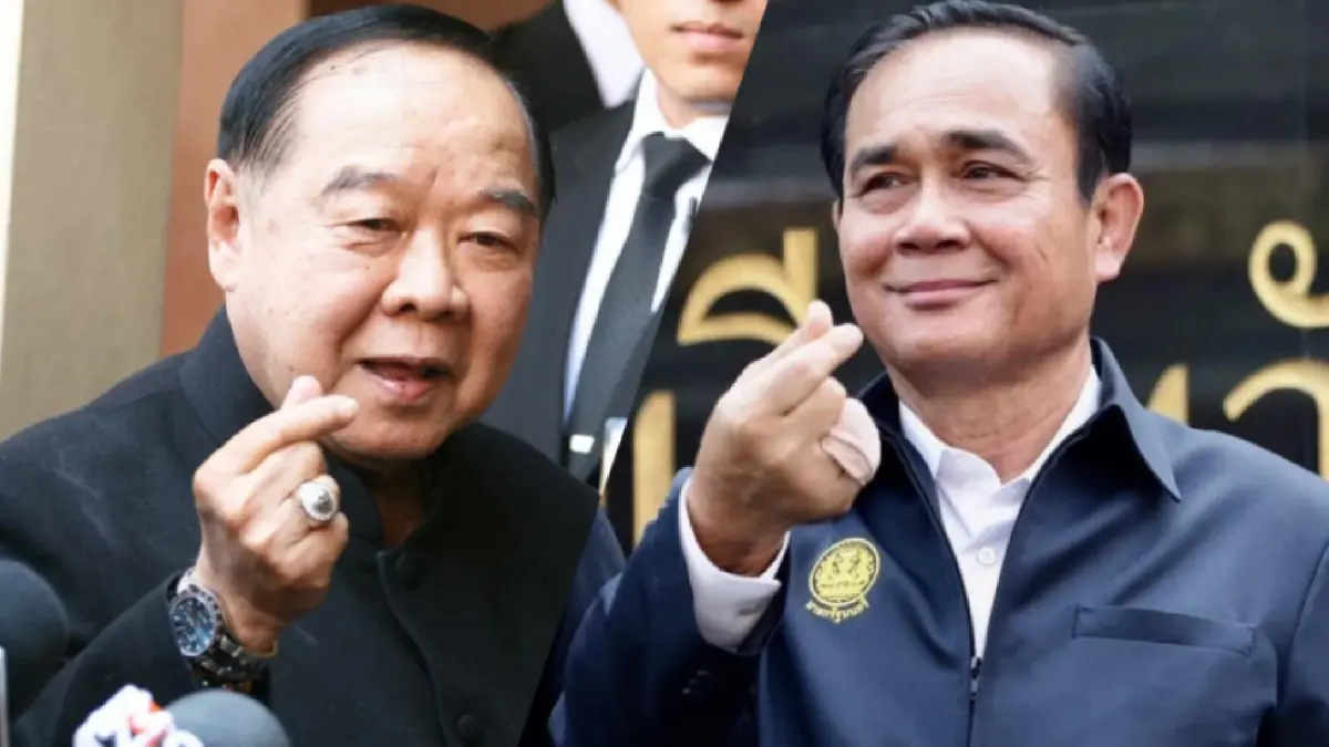 "บิ๊กป้อม" เรียกสื่อฟังชัดๆ ย้ำไม่เคยทะเลาะ "บิ๊กตู่" เลิกถามสักที