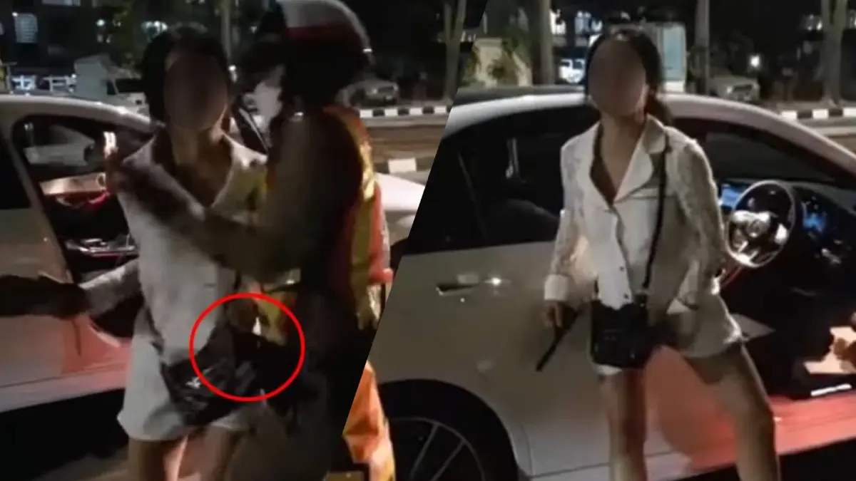 "สาวเมากร่าง" ลั่น "รู้มั้ยกูลูกใคร" คว้ารองเท้าแตะไล่ทำร้ายตำรวจ