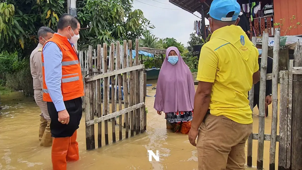 "นิพนธ์" ลุยปัตตานี เร่งช่วยเหลือ ปชช. ประสบอุทกภัย