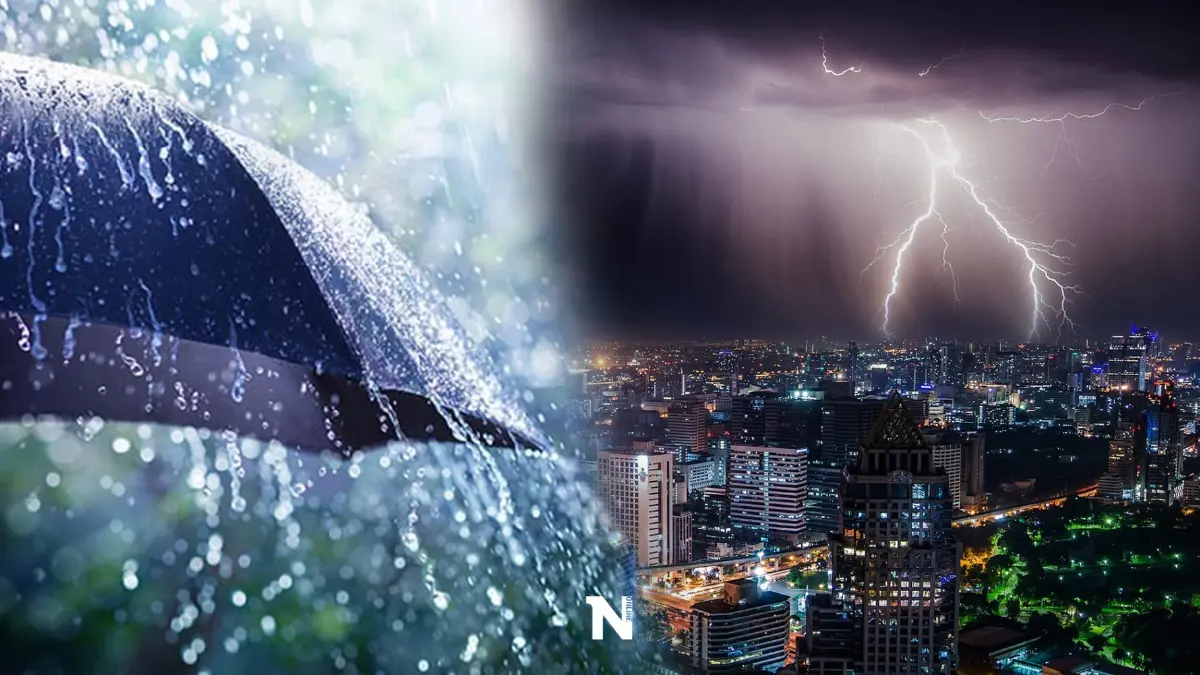 กรมอุตุฯ ประกาศฉบับที่ 6 เตือน 21 จังหวัด เตรียมรับมือฝนฟ้าคะนอง ลูกเห็บตก
