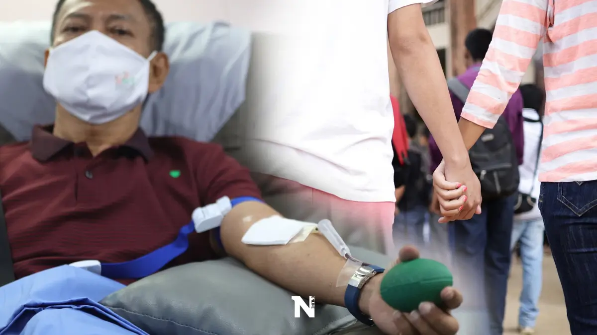 สภากาชาดไทย ชวนคนที่รักกุมมือกันมาบริจาคโลหิต ช่วยผู้ป่วยทั่วประเทศ