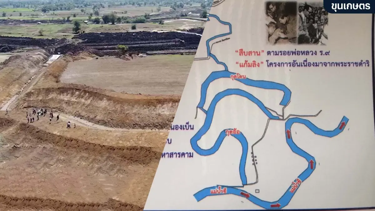 ขุดลอก 100 ล้าน  เงื่อนงำโครงการแก้มลิงแม่น้ำชีตอนกลาง มหาสารคาม  โดยขุนเกษตร