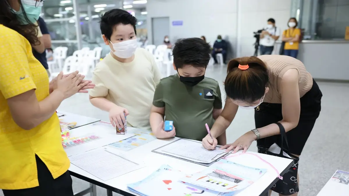 บางซื่อ เปิดฉีดไฟเซอร์ให้เด็กอายุ 5-11 ปี วันละ 5,000 คน