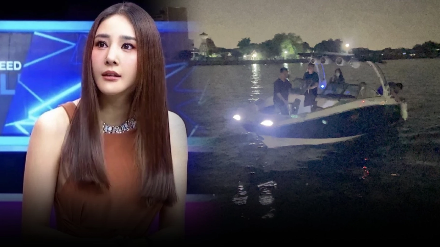 ด่วน!!ทีมประดาน้ำ ค้นหาดาราสาว "แตงโม นิดา"พลัดตกเรือจมหายกลางเจ้าพระยา