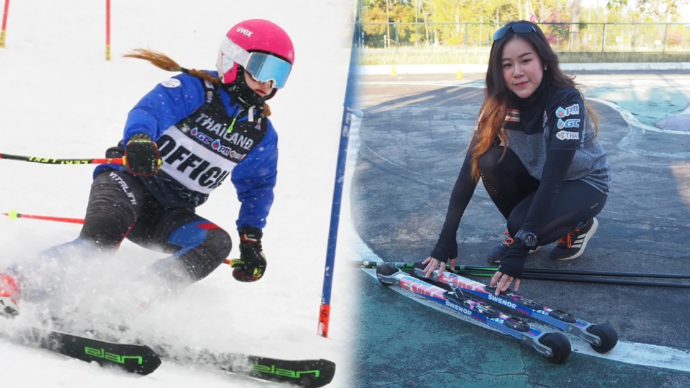 สาวเชียงใหม่ ตั้งเป้าเป็นนักกีฬาสกีหิมะในโอลิมปิกฤดูหนาว