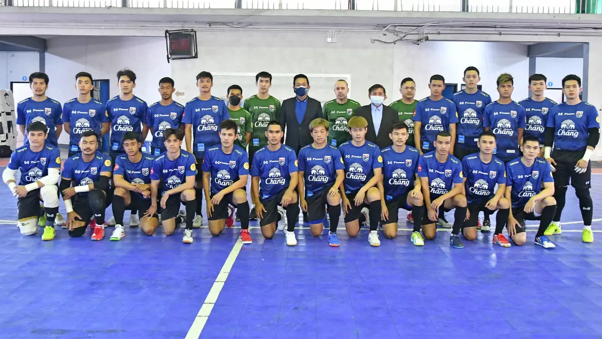 โต๊ะเล็กไทยพร้อมลุย "NSDF Futsal Invitation" อุ่นเครื่องก่อนชิงเจ้าอาเซียน โต๊ะเล็กไทยพร้อมลุย "NSDF Futsal Invitation" อุ่นเครื่องก่อนชิงเจ้าอาเซียน