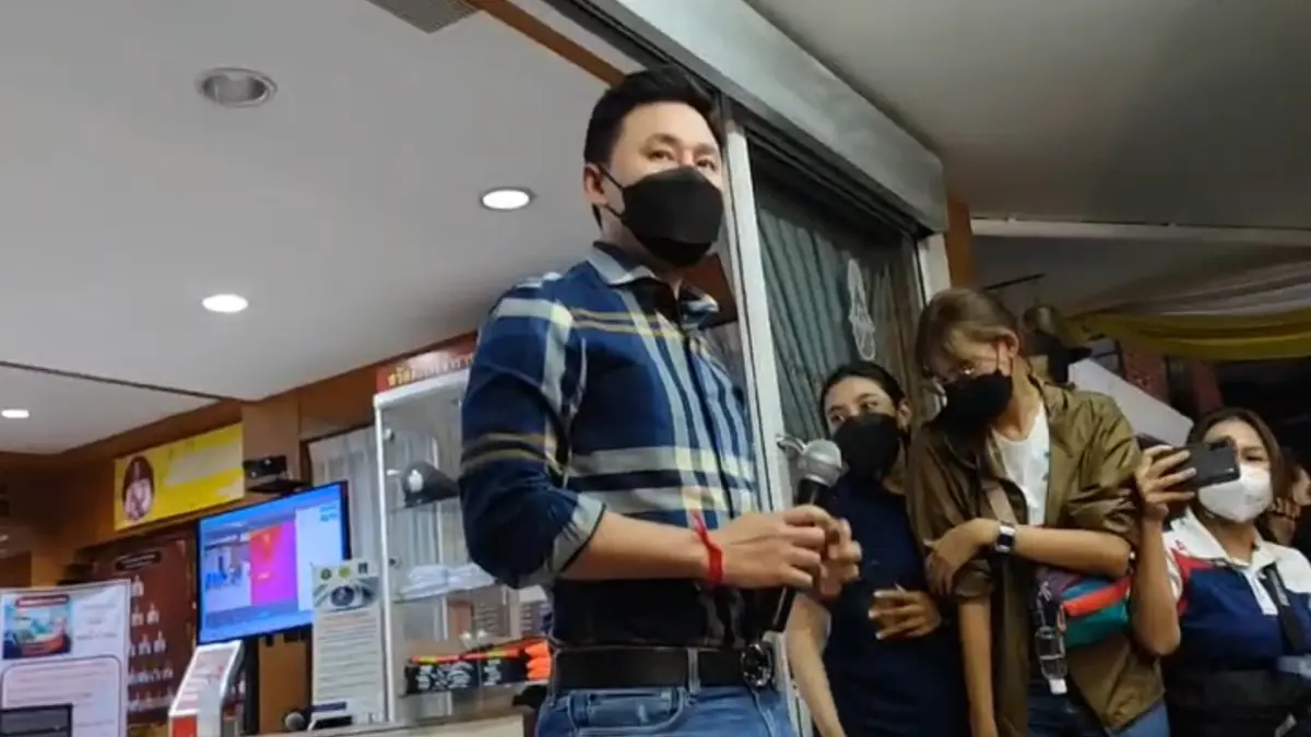 "ทนายตั้ม" เข้าให้ปากคำคดี "แตงโม" เสียชีวิต อวยพรแม่ขอให้ "เฮงเฮงปังปัง"