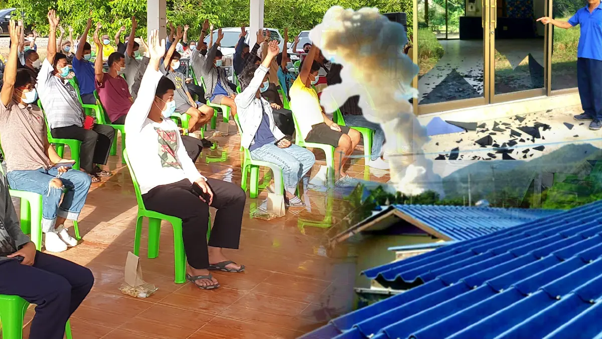 ชาวบ้าน 3 ตำบล จ.เพชรบุรี ร่วมทำประชาคมลงมติถอนคลังระเบิด หวั่นเกิดเหตุซ้ำ ชาวบ้าน 3 ตำบล จ.เพชรบุรี ร่วมทำประชาคมลงมติถอนคลังระเบิด หวั่นเกิดเหตุซ้ำ
